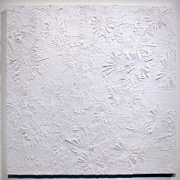 White Flight - 2010 | Paper and acrylic on wood | 48 x 48 in