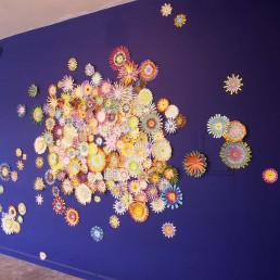 Patchwork Blue - 2005 | Mixed media installation, dimensions vary, Raid Projects, Los Angeles, CA